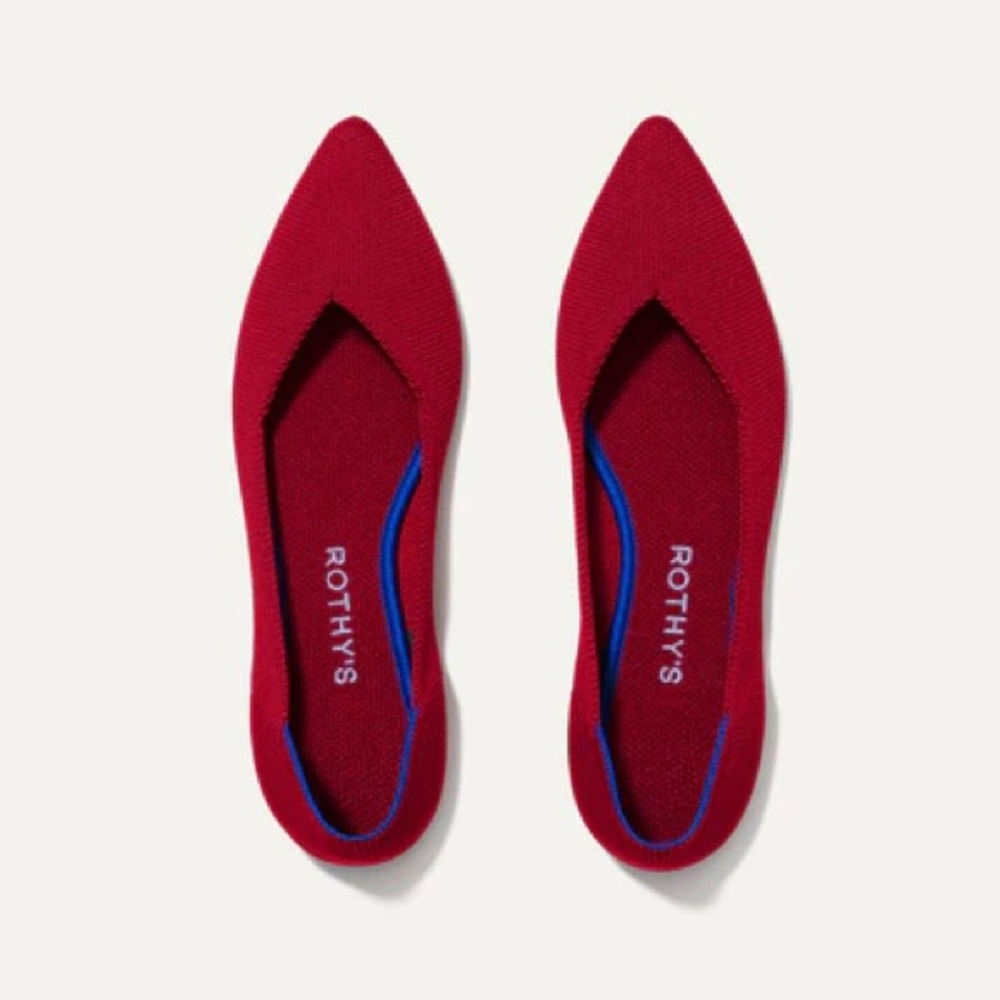 Rothy’s The Point | Chili Red | Size 7.5